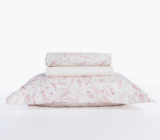 Nef-Nef Homeware Mirelle Set Bed Sheets Double 240x270cm 4 Pieces