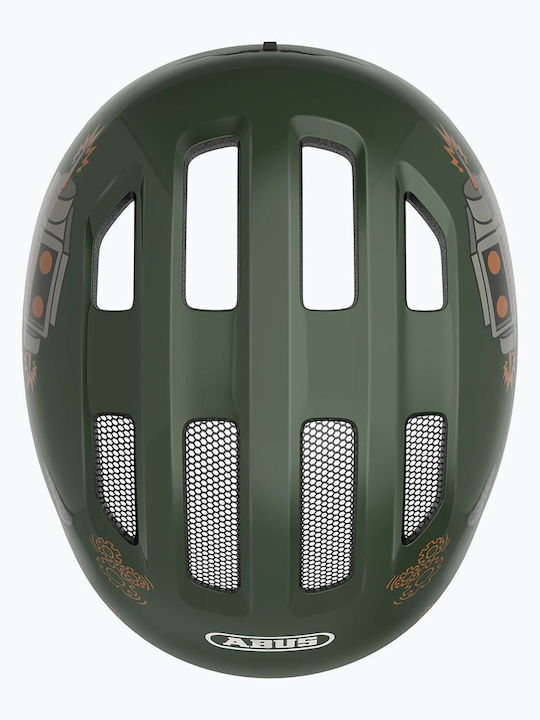 Abus Smiley 3.0 Kids' Helmet for City Bike Green with MIPS Protection