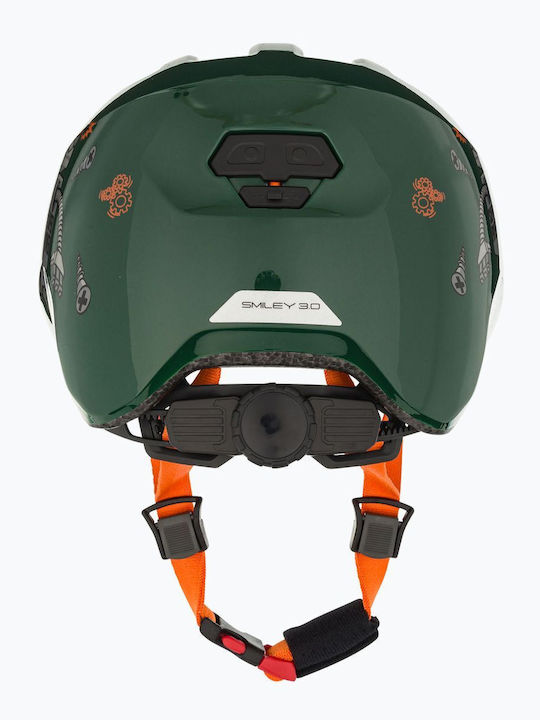 Abus Smiley 3.0 Kids' Helmet for City Bike Green with MIPS Protection