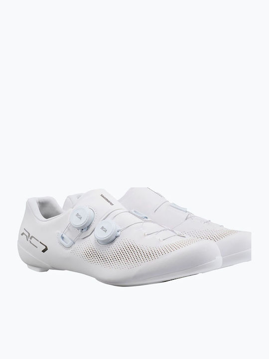 Shimano SH-RC703 Unisex Low Road Cycling Shoes White