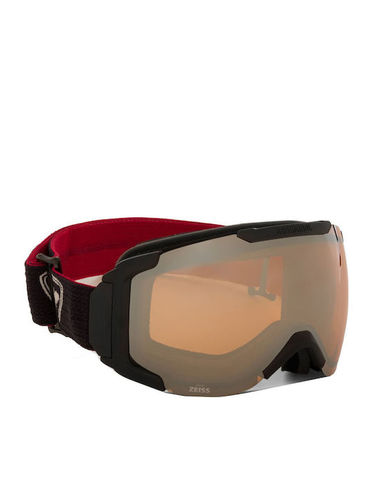 Rossignol Maverick Sonar Ski- & Snowboardbrille für Erwachsene Grau mit getöntem grauem Glas