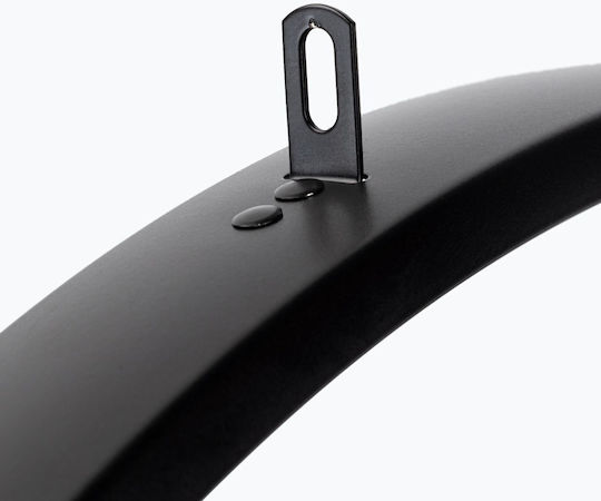 Bicycle Mudguard Edge Al 56 Black 28" Set
