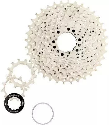 SunRace CSMS1 Road Bike Cassette 10 Speeds with Sprocket 11-36