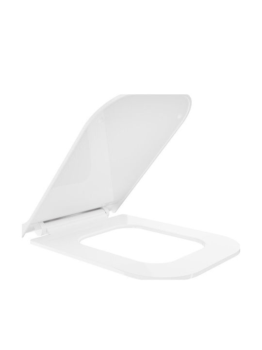 Mexen Capac WC Slim Închidere Lentă Plastic Alb