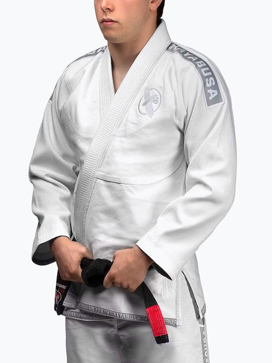 Hayabusa Uniformă Ușoară Pentru Bărbați Jiu Jitsu Albă