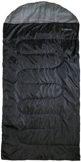 Panda Sleeping Bag Ημίδιπλο 3 Εποχών Sloppy Μαυρο