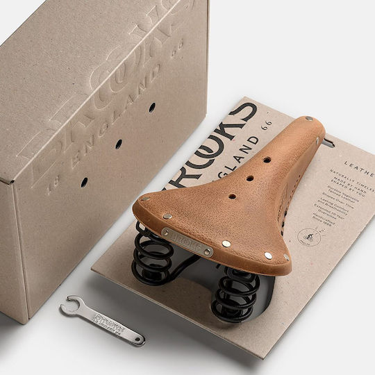 Brooks England Седло За Велосипед Кафяво 275 x 175 мм
