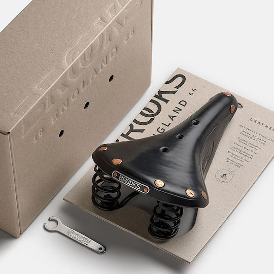 Brooks England Flyer Special Черно Седло За Велосипед