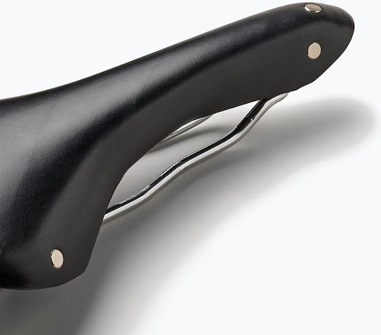Brooks England Swallow B15 Schwarzer Fahrradsattel