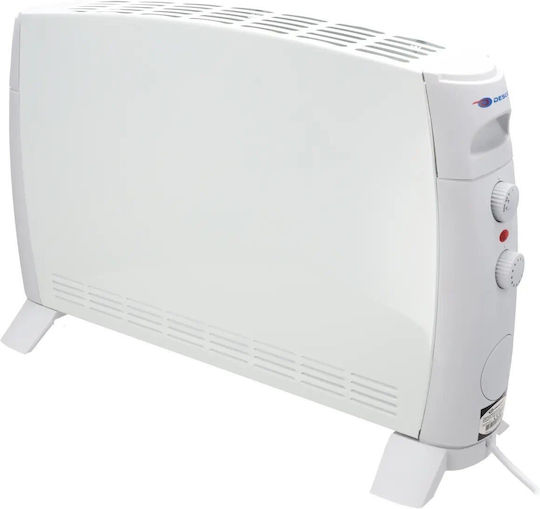 Dedra Θερμοπομπός Δαπέδου 2000W Λευκός