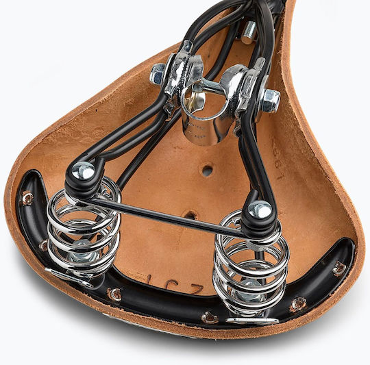 Brooks England B66 Медено Седло За Велосипед