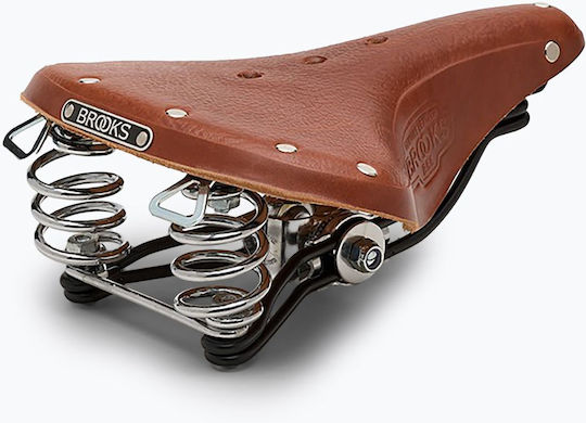 Brooks England B66 Медено Седло За Велосипед