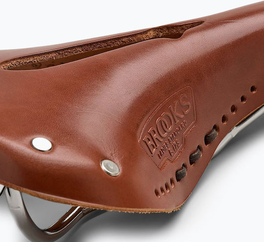 Brooks England B17 Carved Късо Медено Седло За Велосипед