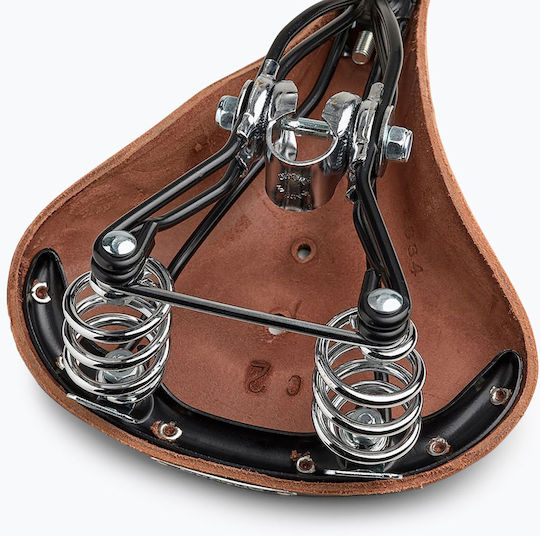 Brooks England B66 Кафяво Седло За Велосипед