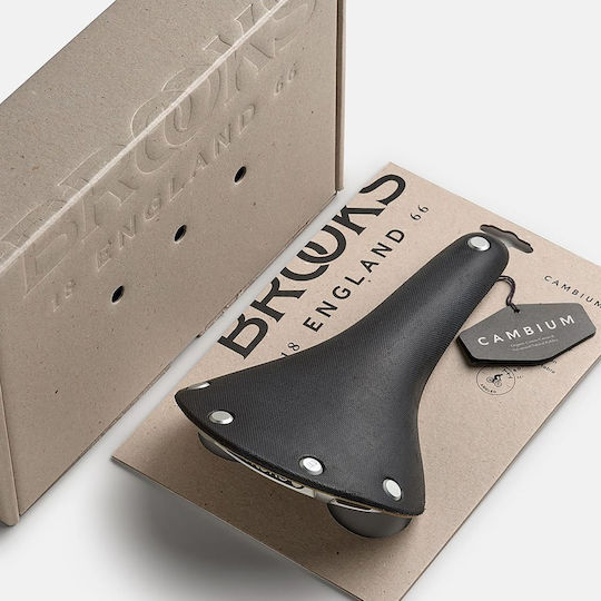 Brooks England C17 Special Schwarzer Fahrradsattel
