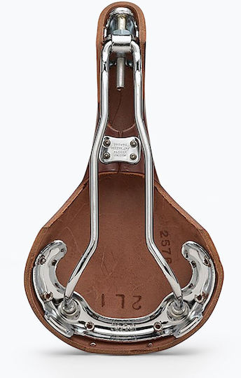 Brooks England Swallow B15 Braune Fahrradsattel