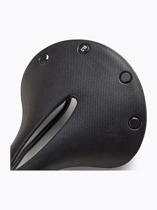 Brooks England C19 Carved Black Bicycle Saddle
