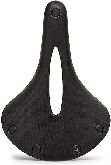 Brooks England Șa De Bicicletă C19 Carved Neagră