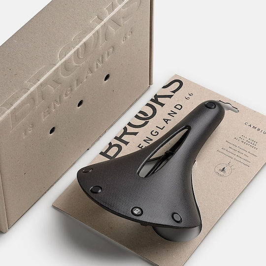 Brooks England Șa De Bicicletă C19 Carved Neagră