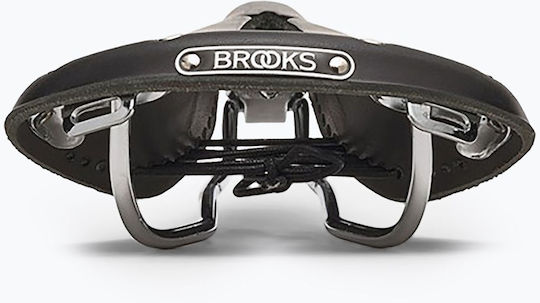 Brooks England B17 Carved Късо Черно Седло За Велосипед