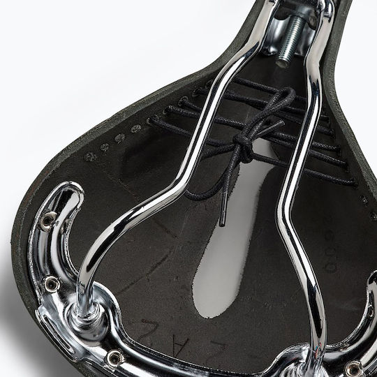 Brooks England B17 Carved Късо Черно Седло За Велосипед