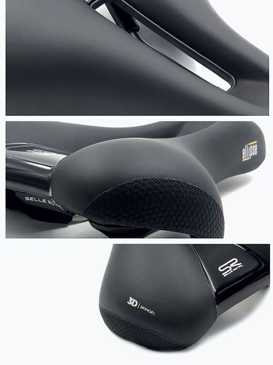 Selle Royal Premium Athletic 45° Ellipse Black Bicycle Saddle