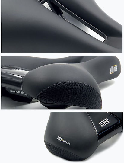 Selle Royal Premium Athletic 45° Ellipse Black Bicycle Saddle