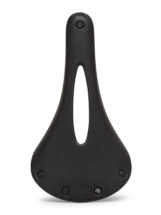 Brooks England C13 Изрязано Черно Седло За Велосипед Размер 275 X 158 X 55 Мм