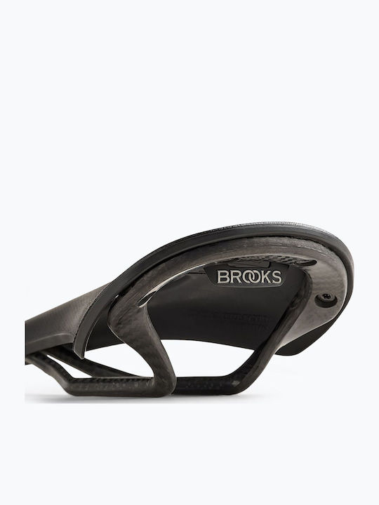 Brooks England C13 Изрязано Черно Седло За Велосипед Размер 275 X 158 X 55 Мм