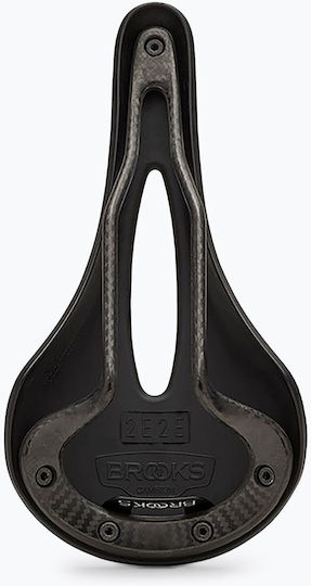 Brooks England C13 Geformter Schwarzer Fahrradsattel Größe 275 X 158 X 55 Mm