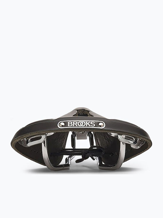 Brooks England B17 Carved Черно Седло За Велосипед