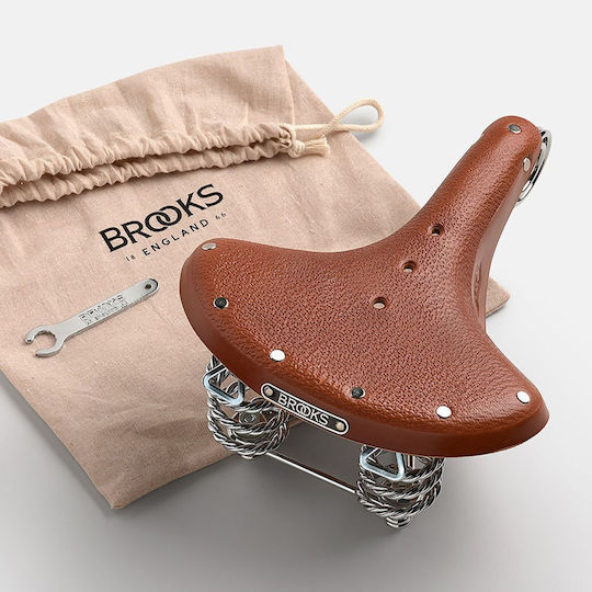 Brooks England Седло За Велосипед Кафяво 318 x 235 мм