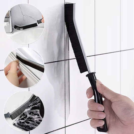 Brush Cleaning Dirt In Hard-to-reach Places Joints Plastic 23 X 2 Cm Black