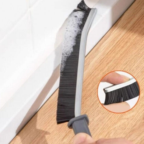 Brush Cleaning Dirt In Hard-to-reach Places Joints Plastic 23 X 2 Cm Black