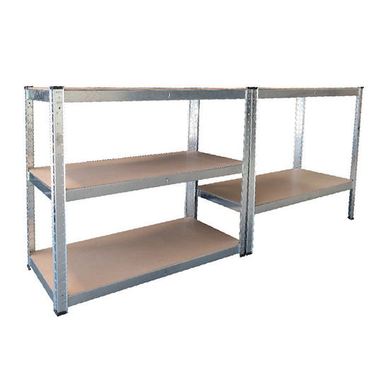 Bulle Rafiera Dexion Galvanized 100x50x200cm With 5 Shelves Total Load Capacity 1500kg