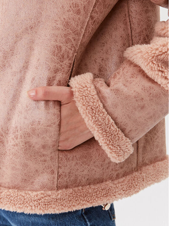 Damen Sport Jacke Rosa