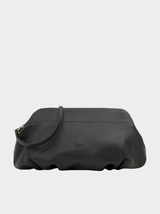 Leather Women's Envelope Black