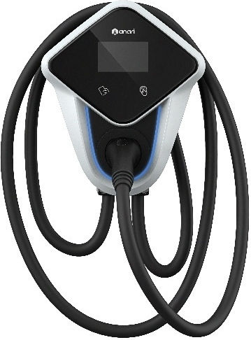 Wall Mounted Single Phase Charging Station 7kW with Built-in Cable Type 2 (A07W1SC)