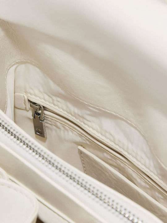 Leder Damen Handtaschen und Damentaschen Beigen Rucksack