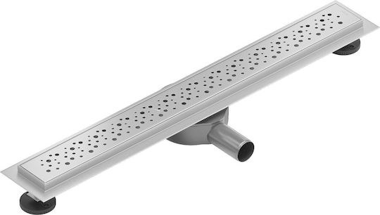 Mexen Sifon Duș Din Oțel Inoxidabil Cu Lungime 12 Cm Gri