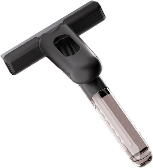 Mop Mini Portabil cu Pulverizator Multifuncțional cu Pulverizator Integrat Burete Detasabil Negru