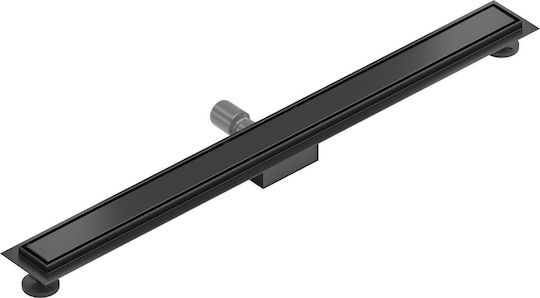 Mexen Stainless Steel Shower Siphon with Length 13cm Black