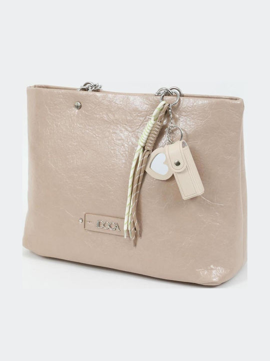 Μπρελόκ Bag Charm Μπεζ 82155