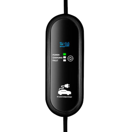 Gb T Charger Chinese Electric Cars Ak-ec-24 Cee 5pin Lcd 3-phase 32a 22kw 5m