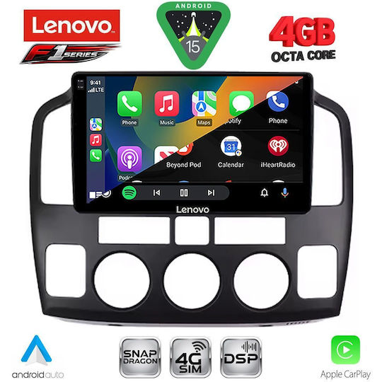 Lenovo Car Audio System for Suzuki Vitara 2000-2005 Bluetooth USB WiFi GPS Apple CarPlay Android Auto with 9" Touch Screen