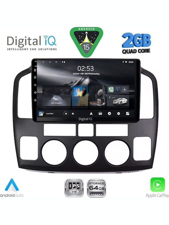 Digital IQ Car Audio System for Suzuki Vitara 2000-2005 Bluetooth USB Wi-Fi GPS Apple CarPlay Android Auto with 9 Inch Touch Screen DIGITAL IQ RSD 1694 CPA