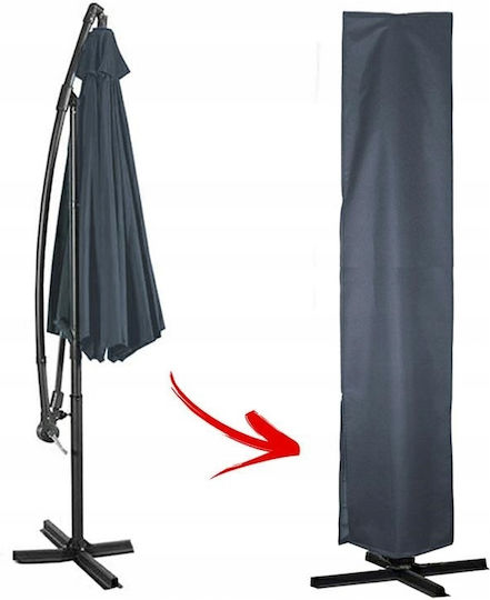 Husă Impermeabilă De Protecție Pentru Umbrelă 190x45cm În Culoare Gri