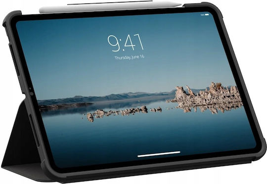 Uag Plyo Lt Калъф За Таблет Протективен Калъф Държач За Apple Pencil Ipad Pro 11" M4 2024 M5 2025 Черно-ледено