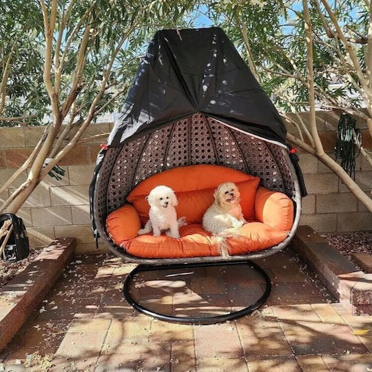 Husă Impermeabilă De Protecție Pentru Pătuț 210x210 cm În Culoare Neagră