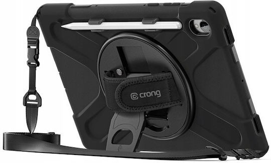 Crong Defender Plus Back Cover Durabilă Neagră Samsung Galaxy Tab S11 11”